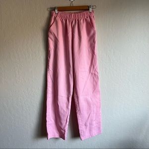 Vintage pink high rise elastic waist pants from Trend Set